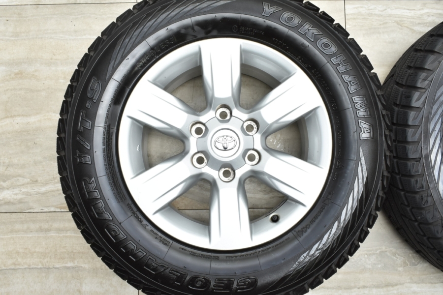 265/65R17 プラド純正ホイールタイヤセット