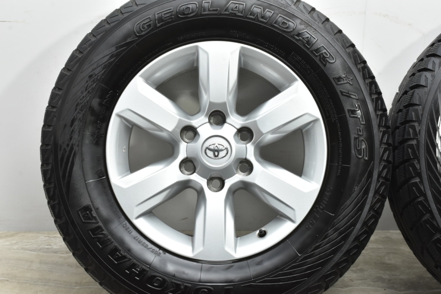 程度良好品】トヨタ 150 ランドクルーザープラド 純正 17in 7.5J