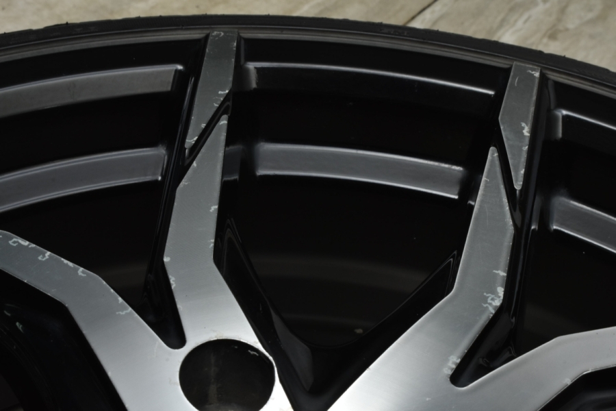レグザーニ17インチ スポークホイールセット 人気ホイール】レグザーニ Sライン 102S 17in 5.5J +45 PCD100