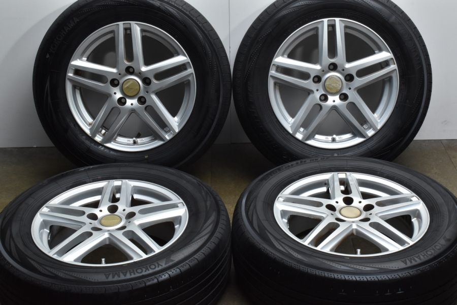 程度良好】Winzer 16in 6.5J +48 PCD114.3 ヨコハマ ブルーアース RV 