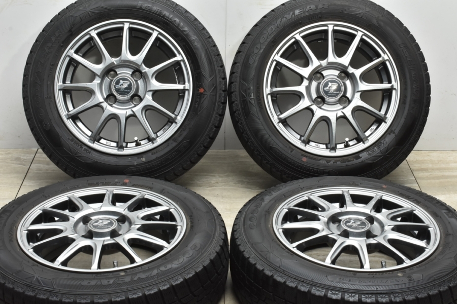 スタッドレスホイールセットグッドイヤー アイスナビ 6 165/70R14