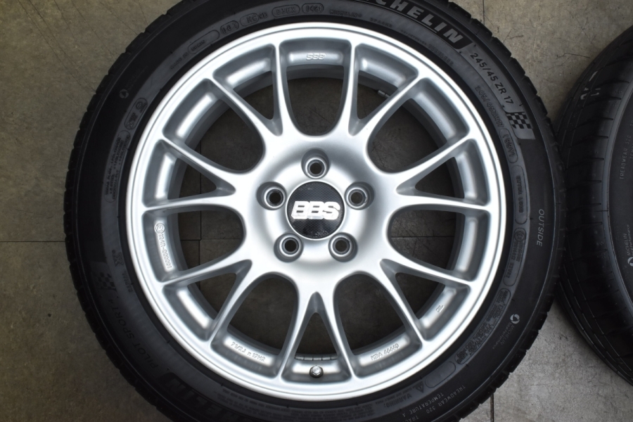メッシュデザイン】BBS GERMANY 17in 7.5J +47 PCD112