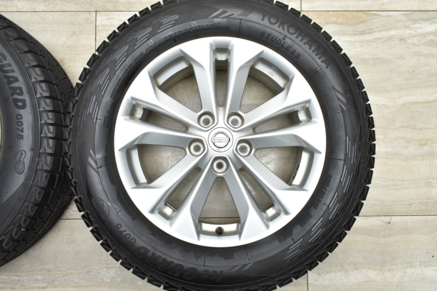 YOKOHAMA ice GUARD G075 225/65R17】スタッドレス【日産 T32