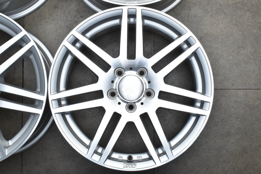程度良好品】ATS ツイン 17in 7.5J +49 PCD112 4本セット ベンツ A 