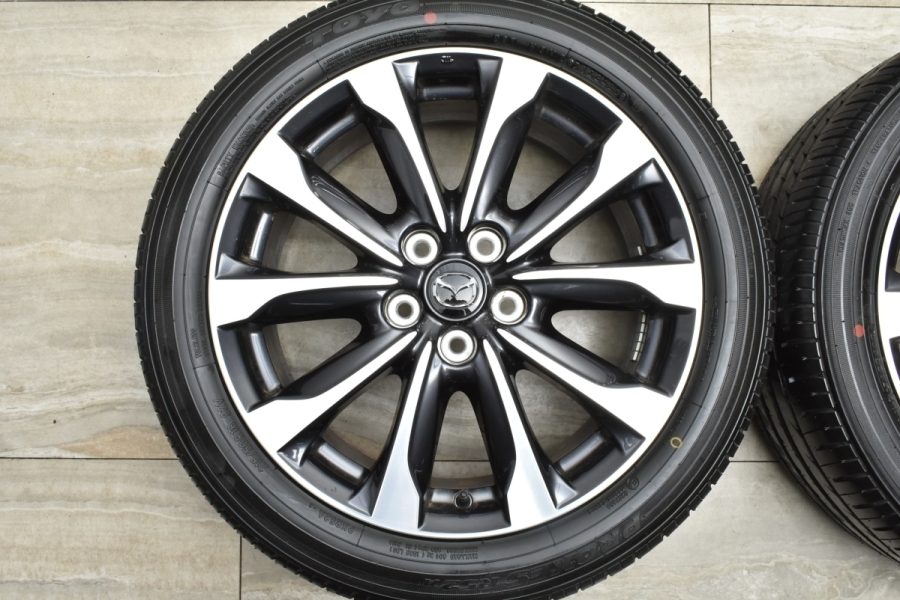 新車外し品】マツダ CX-3 後期 純正 18in 7J +50 PCD114.3