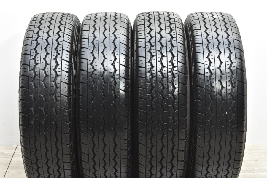 程度良好品】トヨタ ダイナ 純正 15in 5J +30 PCD139.7 ブリヂストン RD-613 STEEL 195/70R15  106/104L LT カムロード ノーマル戻し 中古 タイヤホイールセット | パーツ販売ナンバーワン