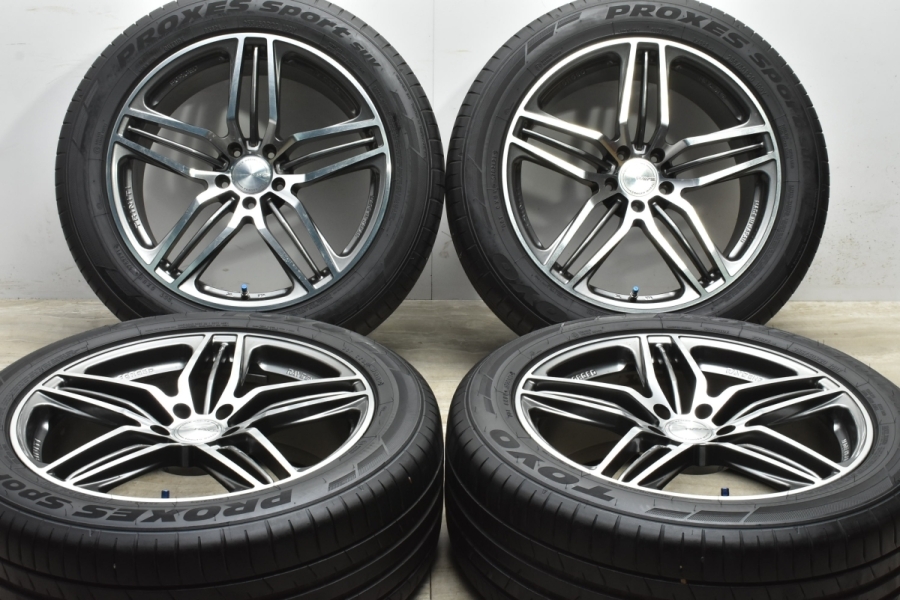 ハリアー ムラーノ 20インチ 245/45R20 5穴 114.3 タイヤ付き
