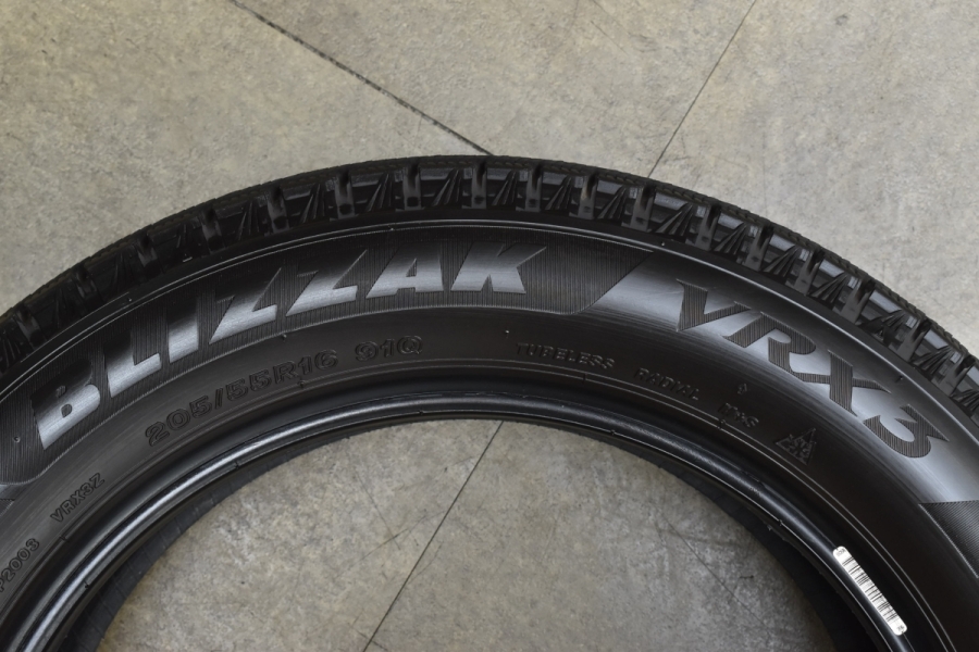 2021年製 バリ溝】ブリヂストン ブリザック VRX3 205/55R16 4本セット