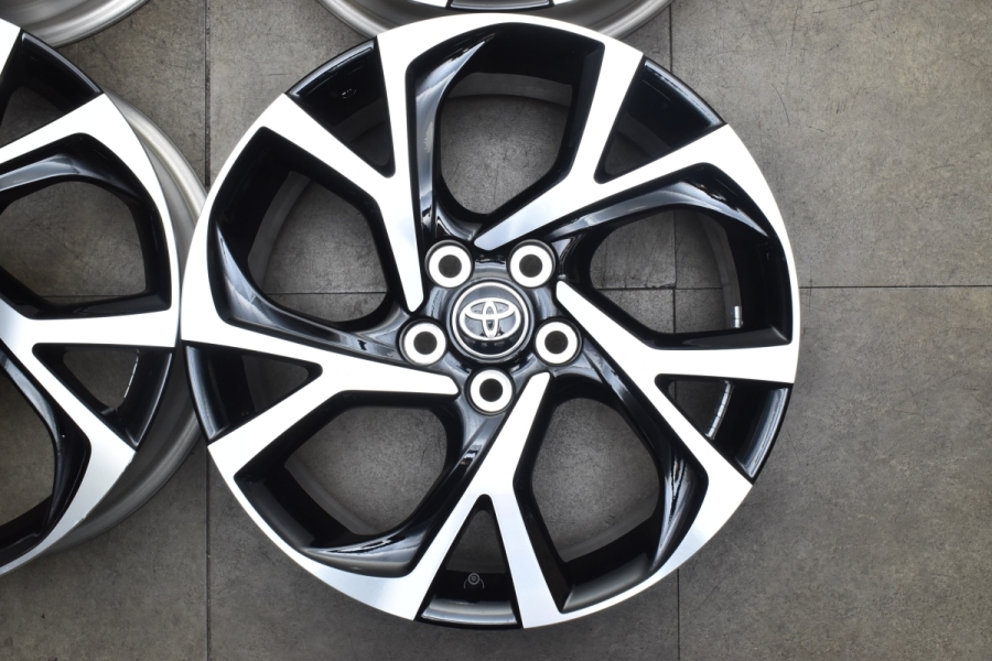 新車外し 美品】トヨタ C-HR 純正 18in 7J +50 PCD114.3 4本