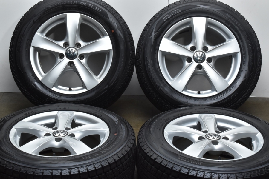 バリ溝】VW ティグアン 純正サイズ AGA ネーベル 16in 7J +40 PCD112 