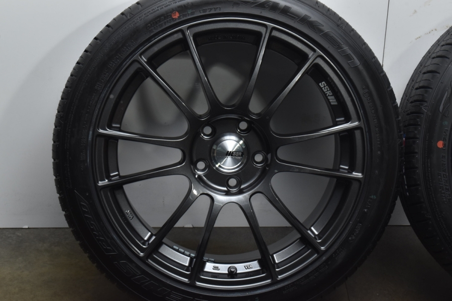 【人気ホイール 未使用タイヤセット】SSR GT X04 18in 8.5J +44 PCD114.3 ファルケン アゼニス FK510  245/40R18 2021年製 WRX レヴォーグ