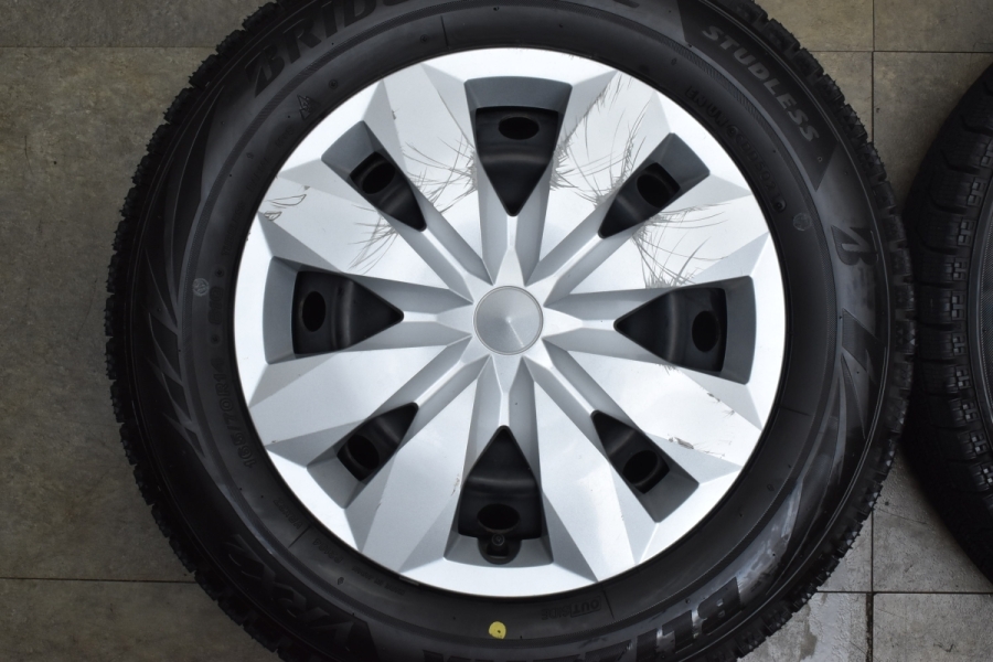 バリ溝】トヨタ ヴィッツ 純正 14in 5J +39 PCD100 ブリヂストン 