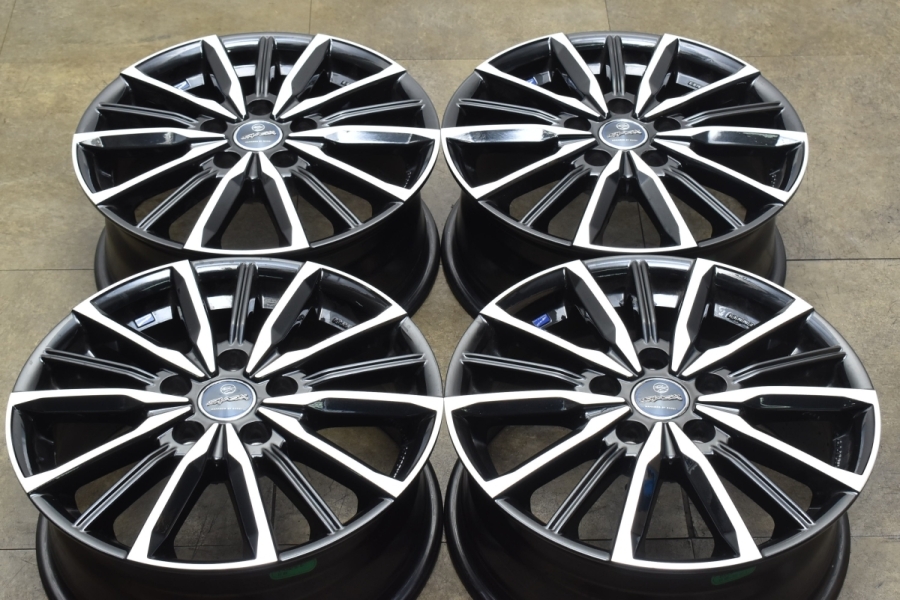 程度良好品】SMACK ヴァルキリー 16in 6.5J +48 PCD114.3 4本セット