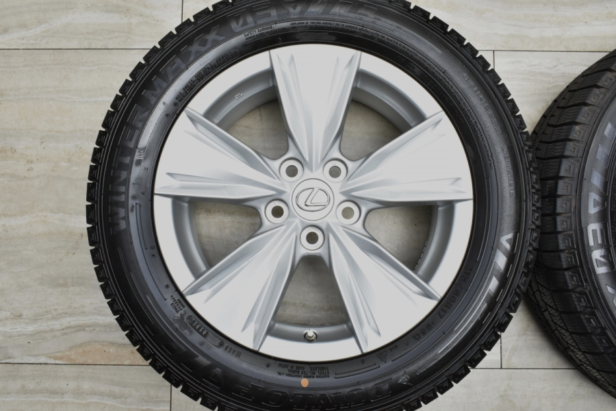 215/60R17 レクサスUX 純正 冬タイヤセット WINTER MAXX