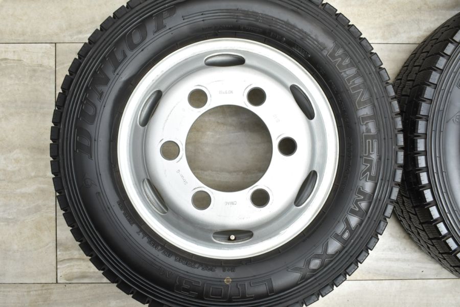 バリ溝 スタッドレス付】Storn-G 16in 6.0K 127 PCD222.25 ハブ径