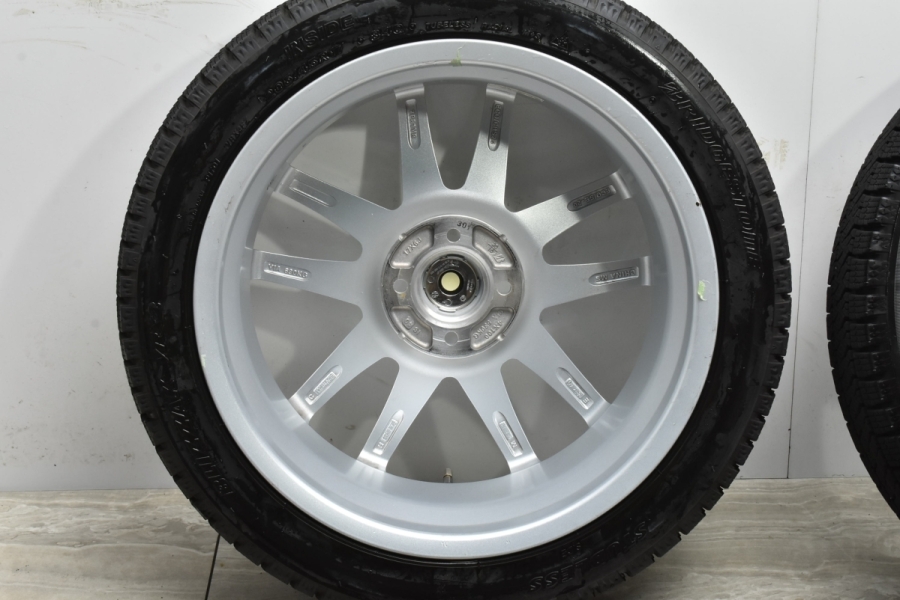 2020年製 バリ溝 美品】エコフォルム 17in 6J +40 PCD100