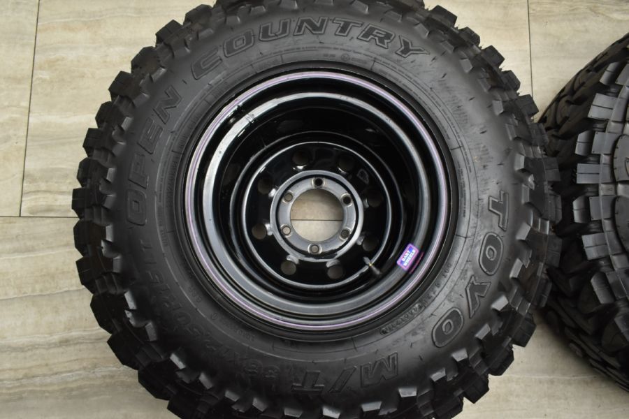 希少品 超深リム】BART WHEELS 15in 14JJ -115 PCD139.7 トーヨー オープンカントリー M/T 33×12.50R15  LT タコマ タンドラ プラド 中古 タイヤホイールセット | パーツ販売ナンバーワン