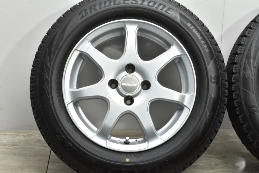 ブリヂストン・ 2本セット 185/65R15　バリ溝① ブリヂストン・ 2本セット 185/65R15 バリ溝① タイヤ・ホイール