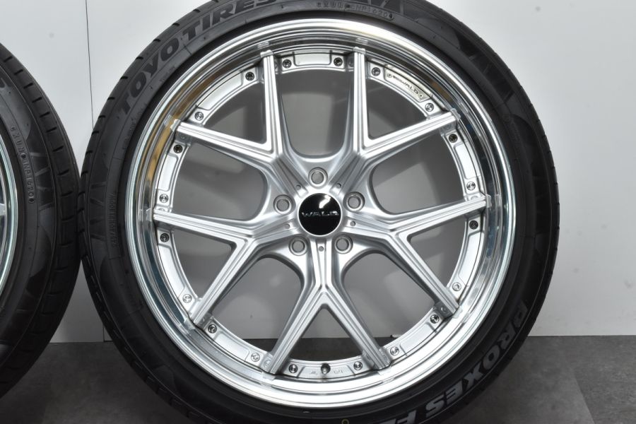 バリ溝】WALD ILLIMA I12-C 21in 9J +29 PCD114.3 2020年製 トーヨー