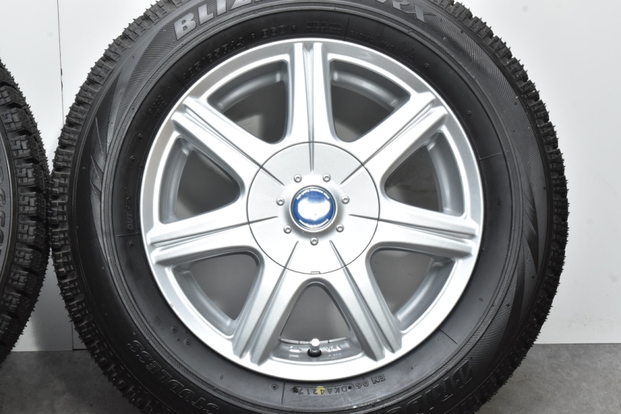 バリ溝 美品】FEID 14in 5.5J+43 PCD114.3 ブリヂストン ブリザックVRX  