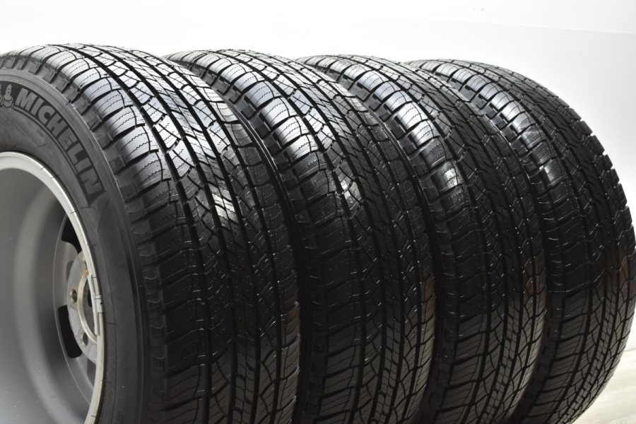 未使用、新車外しプラド150後期 純正 ミシュラン 265/60R18 4本 2022年製 新車外し】トヨタ 150 ランドクルーザープラド マット