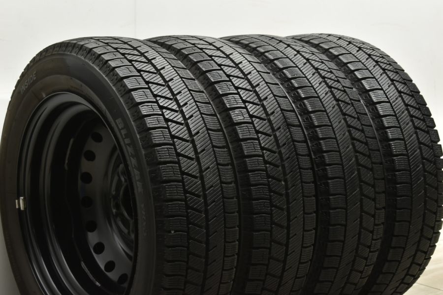 4穴□溝あり ダイハツ純正 ブリヂストン/ヨコハマ 155/65R14 4本