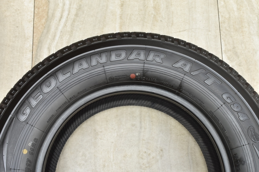 2022年製 新車外し バリ溝】ヨコハマ ジオランダー A/T G94 265/65R17