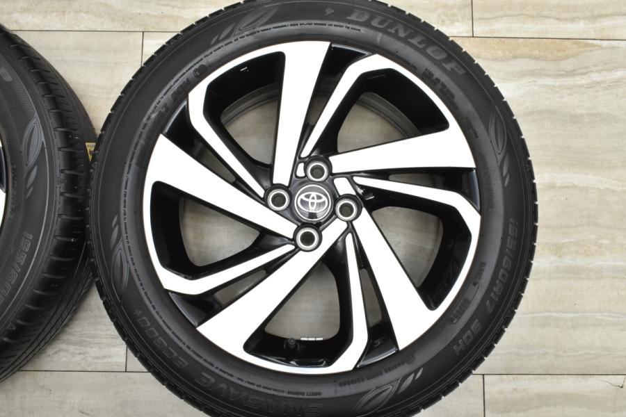 良好品】トヨタ ライズ Z 純正 17in 6J +40 PCD100 ダンロップ