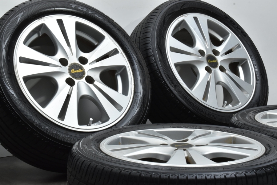 2021年製 バリ溝】リバーライン 15in 6J +43 PCD100 トーヨー ナノ  