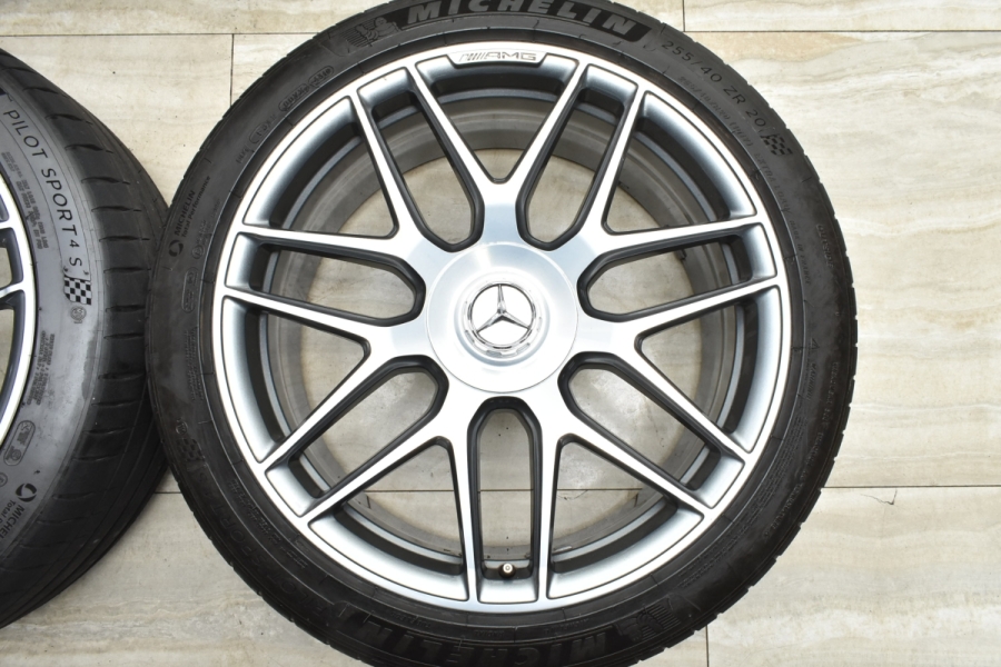 正規品 鍛造品】メルセデスAMG W222 S63 純正 20in 8.5J 9.5J +