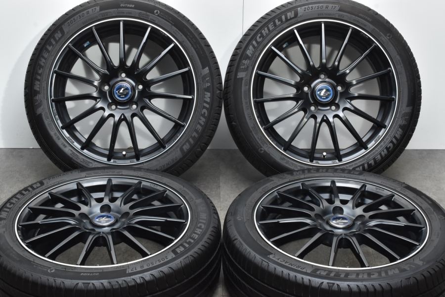 バリ溝 美品】レオニス ナヴィア05 17in 6.5J +53 PCD114.3 2021年製  