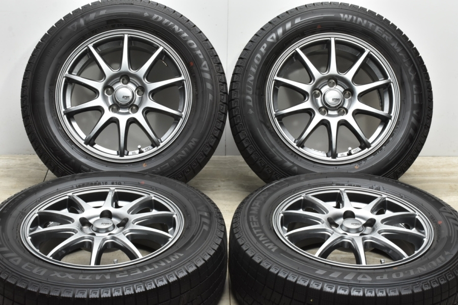 ダンロップ ウィンターマックス 195/65r15 2021年 美品バリ溝！！-