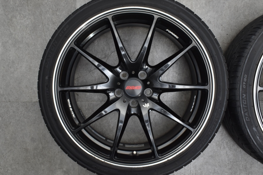 【鍛造】RAYS ボルクレーシング G25 18in 7.5J+48 PCD100 215/40R18 レクサス CT 86 プリウス カローラ  スポーツ BRZ インプレッサ FORGED