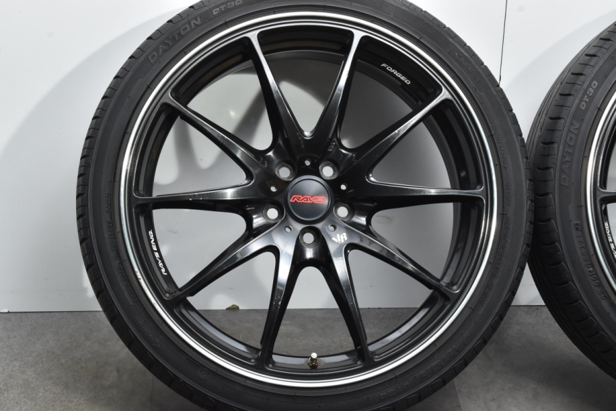 【鍛造】RAYS ボルクレーシング G25 18in 7.5J+48 PCD100 215/40R18 レクサス CT 86 プリウス カローラ  スポーツ BRZ インプレッサ FORGED