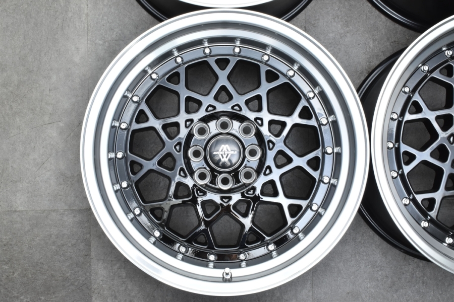 未使用 美品】マトリックスホイール クロスエス 17in 9J +20 PCD100