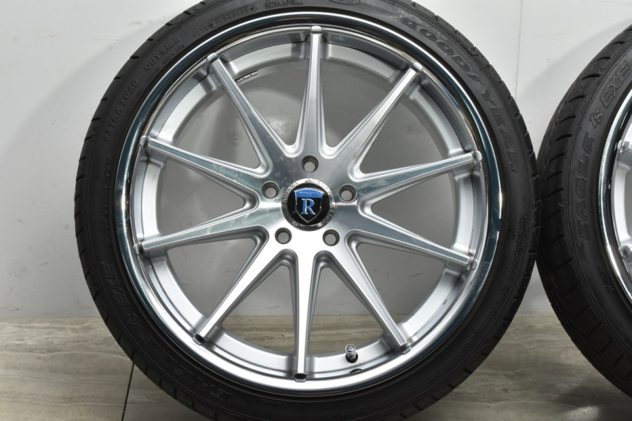 美品 コンケイブ】ROHANA RC10 19in 8.5J +42 PCD112 グッドイヤー イーグル LS EXE 245/35R19 アウディ  A4 A6 ベンツ W212 Eクラス 中古 タイヤホイールセット | パーツ販売ナンバーワン