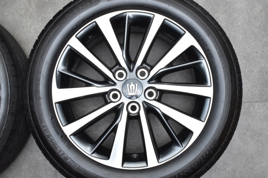 2021年製 バリ溝】トヨタ 220 クラウン 後期 純正 17in 7J+40