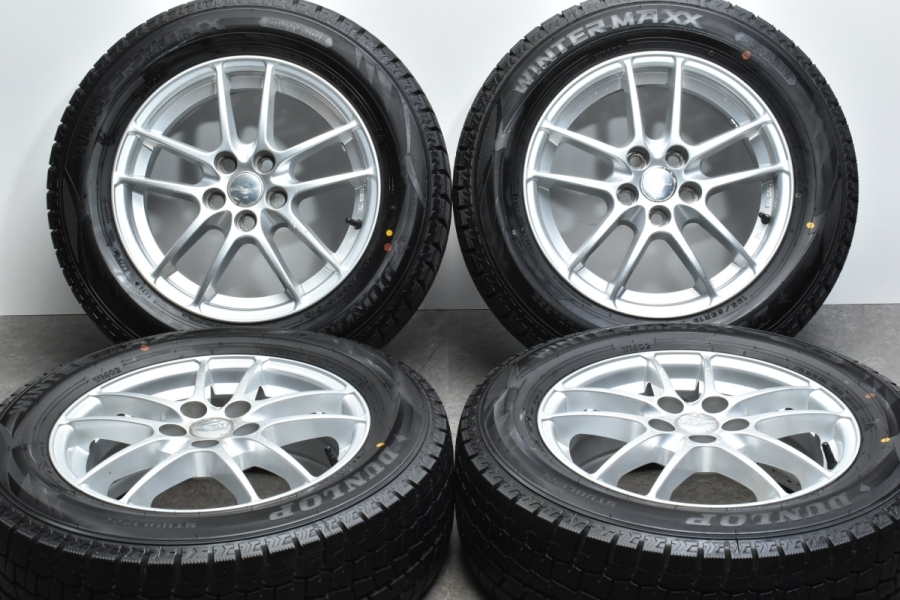 バリ溝 2022年製】エナジーライン 15in 6J +45 PCD100 ダンロップ 