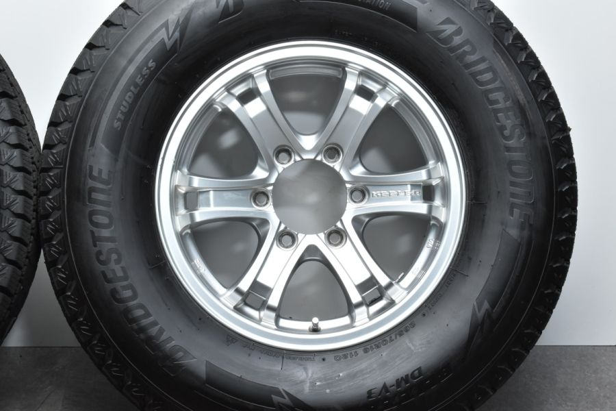 特価品】WEDS キーラー 16in 7J +37 PCD139.7 ブリヂストン ブリザック 