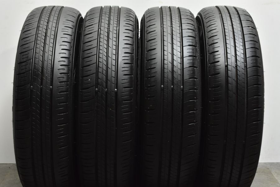 バリ溝 エコタイヤ付】トヨタ パッソ 純正 14in 5J +35 PCD100 ダンロップ エナセーブ EC300＋ 165/65R14 タンク  ルーミーデュエット 中古 タイヤホイールセット | パーツ販売ナンバーワン