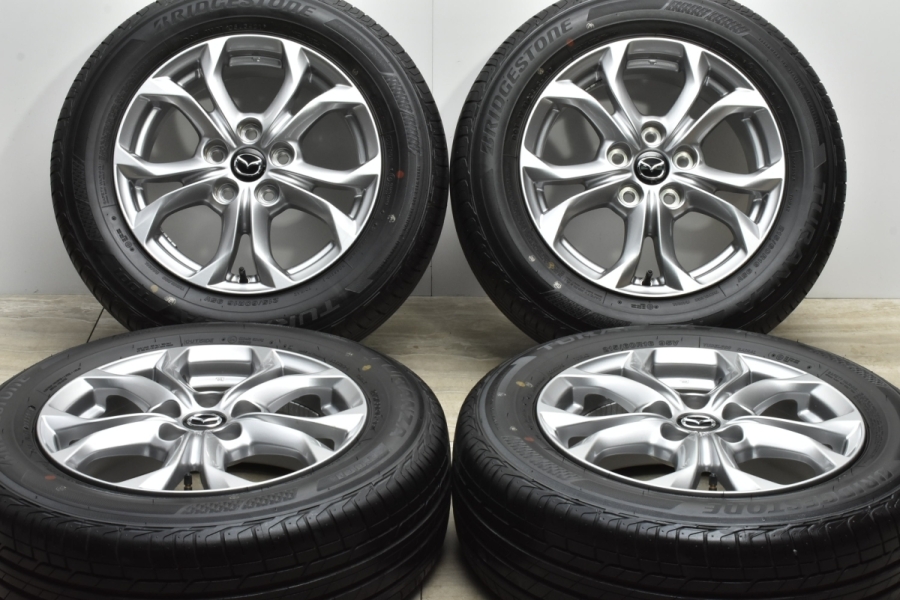 中古タイヤ ブリヂストン トランザT001 215/60R16バリ溝4本セット