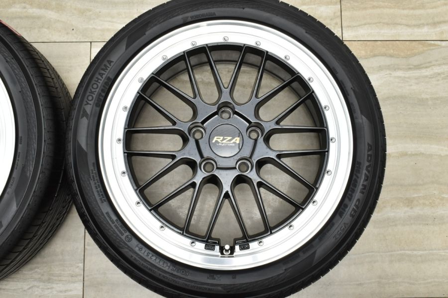 バリ溝 美品】レイクロス レゼルヴァ 17in 7J +43 PCD114.3 ヨコハマ アドバン dB V552 215/45R17 ソアラ  アルテッツァ スカイライン 中古 タイヤホイールセット | パーツ販売ナンバーワン