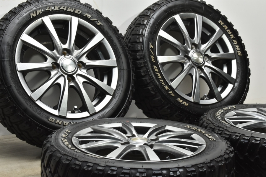 G-05 】新品マッドタイヤ アルミホイール付◇ナンカン 165/65R14
