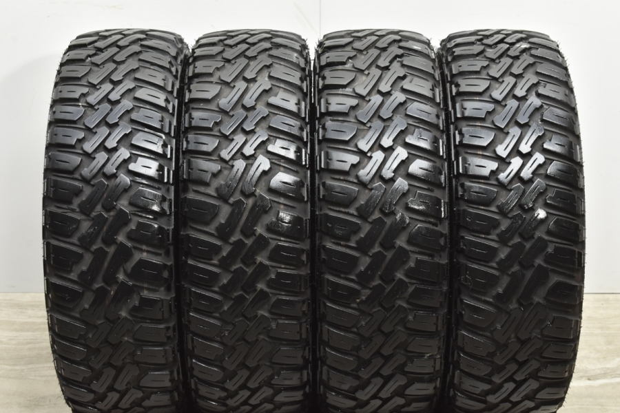 バリ溝ホワイトレター マッドタイヤ付 美品】GRASS 14in 5.5J +50 PCD100 ナンカン NK 4×4WD M/T  165/65R14 ハスラー キャスト トール 中古 タイヤホイールセット | パーツ販売ナンバーワン