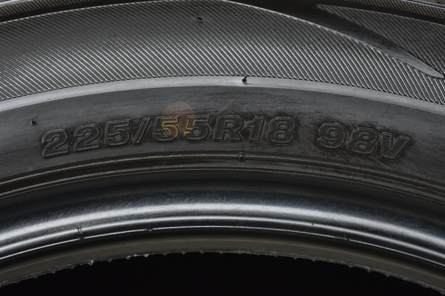 程度良好品】ブリヂストン レグノ GRVII 225/55R18 4本セット エクストレイル エルグランド XV フォレスター アウトランダー 中古  タイヤのみ パーツ販売ナンバーワン