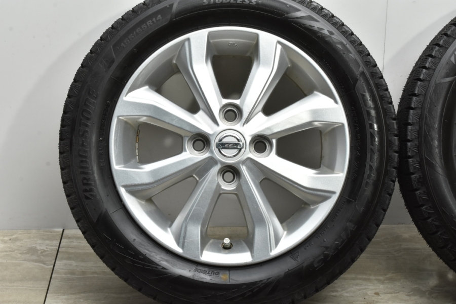 2022年製 超バリ溝 VRX3付】ニッサン デイズ ルークス 純正 14in 4.5J