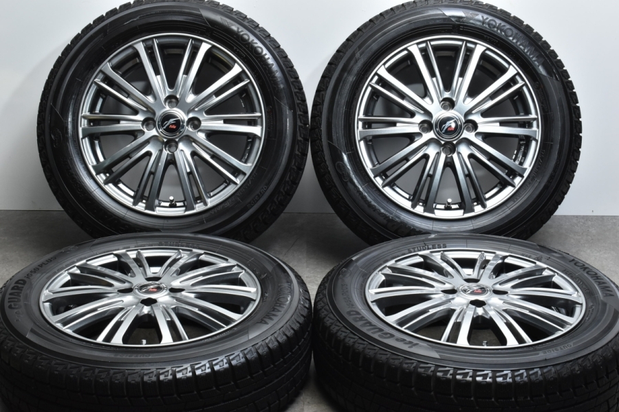 バリ溝15×5.5+42 PCD100 175/65R15タイヤホイール 4本 バリ溝15×5.5+42 PCD100 175/65R15タイヤホイール 4本