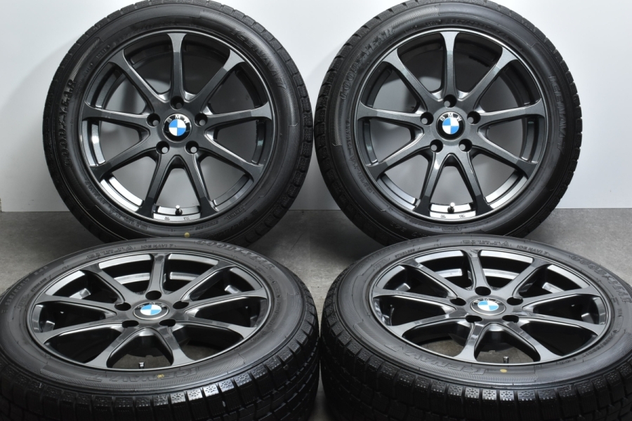 良好品】BADX 17in 7.5J +35 PCD120 グッドイヤー アイスナビ7 225  