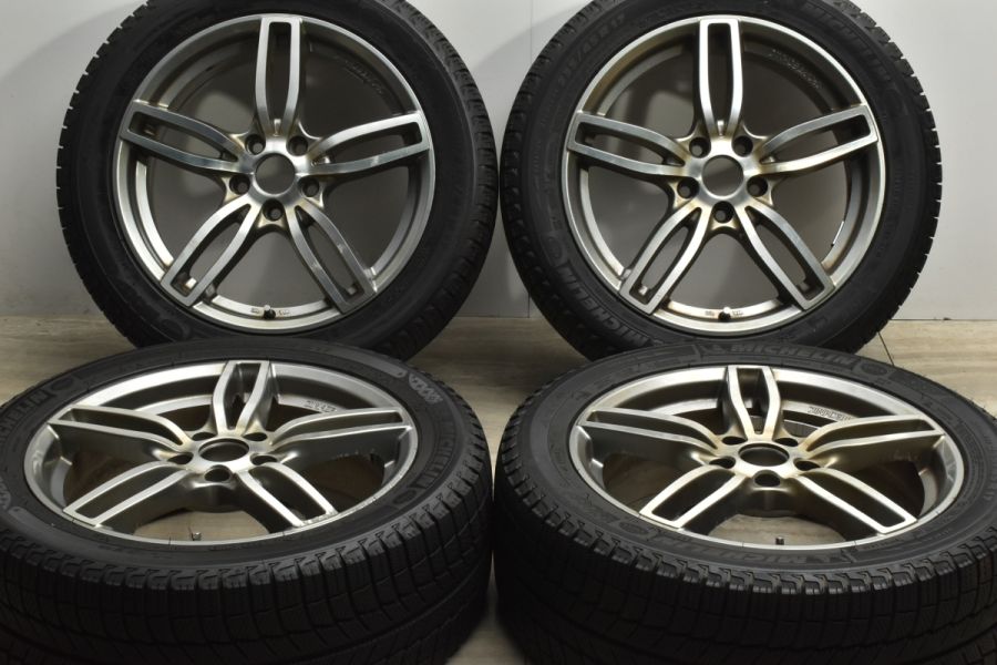 程度良好品】スポーツテクニック 17in 7J +48 PCD108 ミシュラン X 