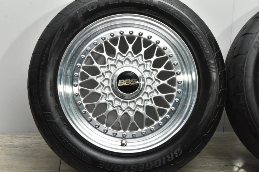 希少 美品】BBS RS137 16in 7J +45 PCD114.3 ポテンザ